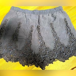 Elevenses Super Cute‎ Blue Shorts- small